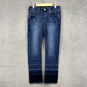 Unpublished Jeans Womens 25‎ Skinny Stretch Y2K Denim Raw layered hem Youth